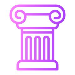 column gradient icon