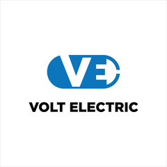 Letter VE logo inspiration Template