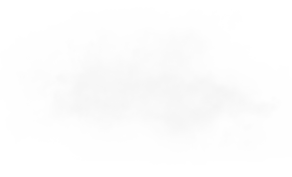 Realistic white cloud