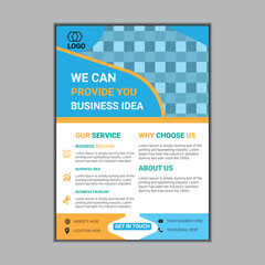 Corporate Design Modern Business flyer Professional Template Creative flyer