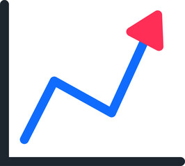 Graph icon. 