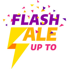 flash sale banner design template