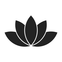 lotus silhouette icon transparent png