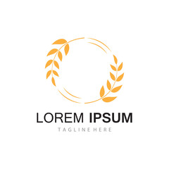 Agriculture wheat vector