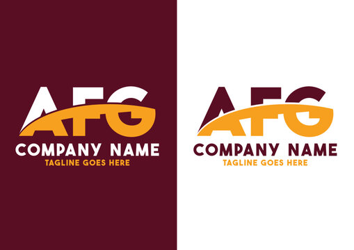 Letter AFG logo design vector template, AFG logo