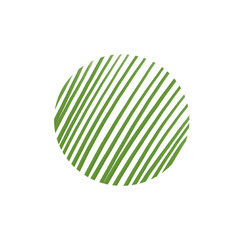 circle pattern line_green