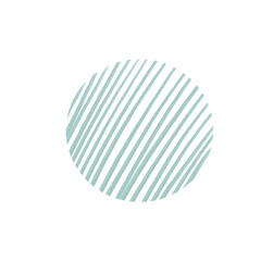 circle pattern line_light blue