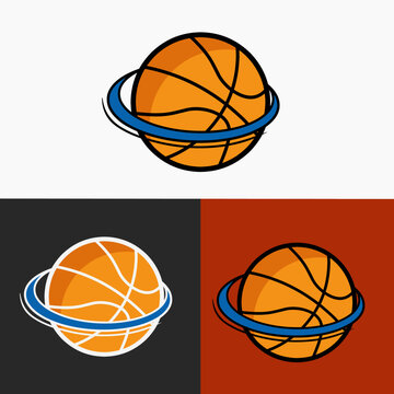 illustration vector of basketball symbol,perfect for print,poster,etc.
