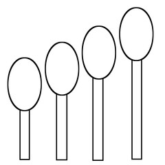 Coloring page lollipop illustration for kids