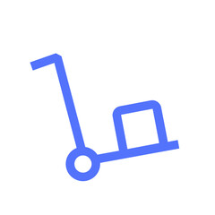 shop trolley cart shopping ecommerce line icon