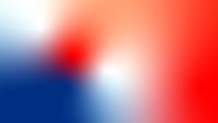 abstract red white blue tricolor flag gradient background