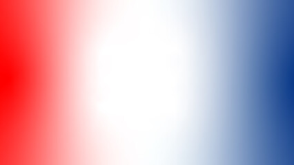 abstract red white blue tricolor flag gradient background