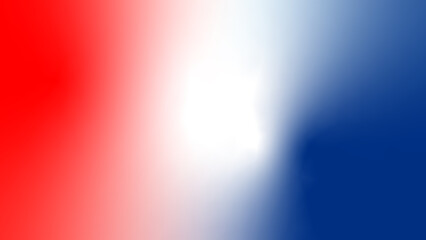 abstract red white blue tricolor flag gradient background