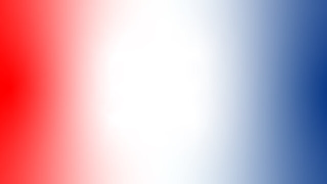 abstract red white blue tricolor flag gradient background