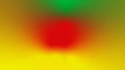 abstract green yellow red flag tricolor gradient background