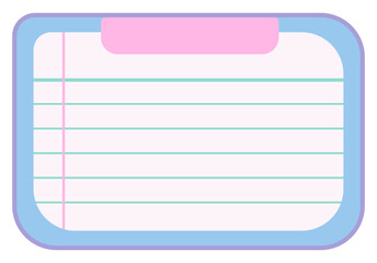 Cute paper frame memo notepad