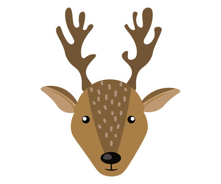 Wildlife Animal Cartoon Deer Environmental Protection