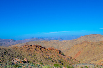 saudi arabian mountais and landscapes 