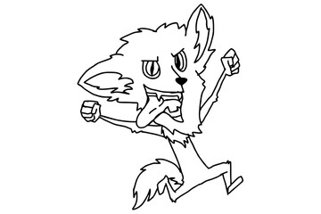 Halloween Character - Werewolf