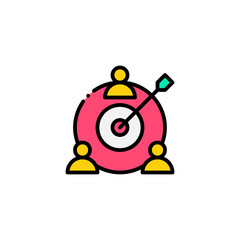 targeted marketing icon