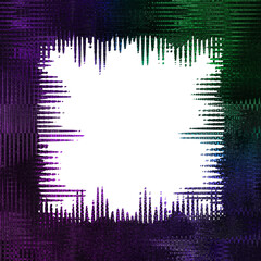 Abstract transparent gradient grunge texture border element.