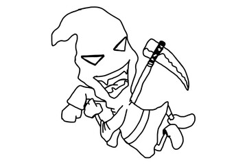 Halloween Character - Grim Reaper