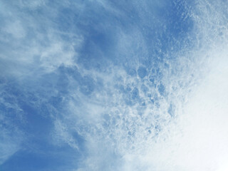 Clouds look like ocean waves. cloud formation that appeared to look like an ocean in the sky.