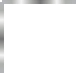 Silver Corner Border Vector Illustration