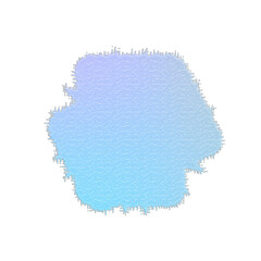 Abstract transparent glitch art texture element.