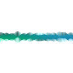 Abstract transparent waveform texture element.