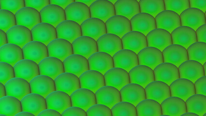 New material for battaries electrodes. Abstract surface from atoms. 3d illustration