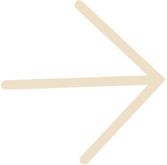 Minimal Thin Arrow Vector Illustration