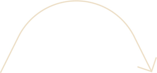 Minimal Thin Arrow Vector Illustration