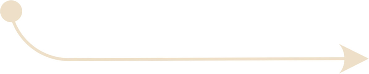 Minimal Thin Arrow Vector Illustration