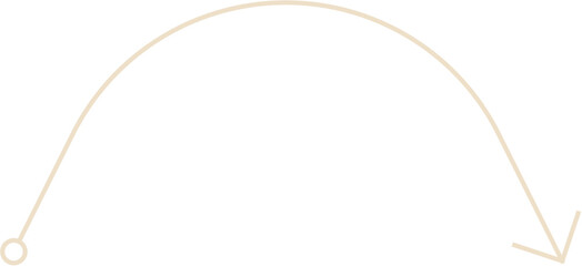 Minimal Thin Arrow Vector Illustration