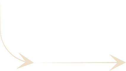 Minimal Thin Arrow Vector Illustration