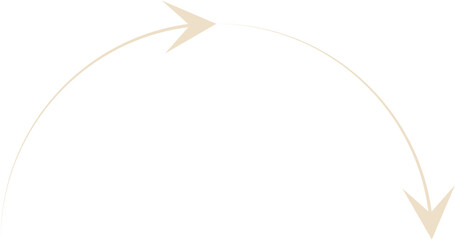 Minimal Thin Arrow Vector Illustration