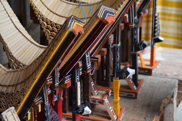 miniature traditional house souvenirs from Toraja called 