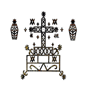 Baron Samedi Veve Sigil 