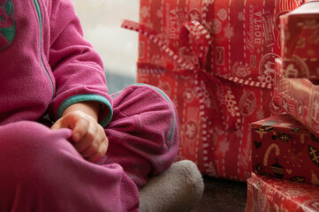 Christmas gifts. New year celebrations. Christmas background. Presents. 