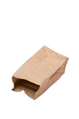 Brown recycle paper bag