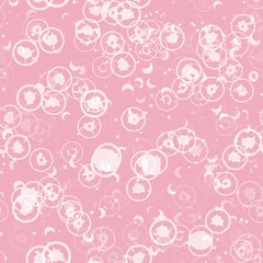 pink and white seamless abstract pattern background fabric design print wrapping paper digital illustration texture wallpaper watercolor paint