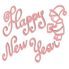 happy new year card 