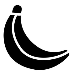 banana glyph icon