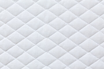 Fototapeta na wymiar white mattress bedding pattern background