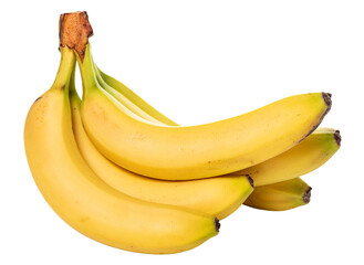PNG. Bananas. Bunch of ripe bananas