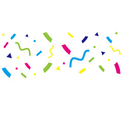Colorful Confetti Illustration