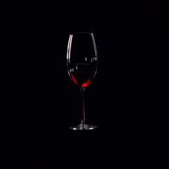 glass of red wine