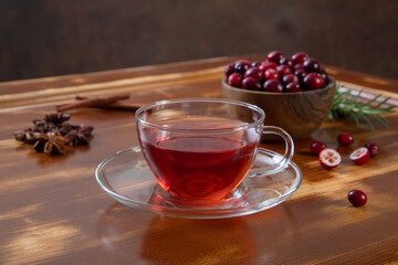 red cranberries  tea' 