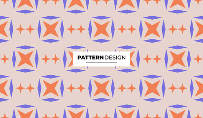 Colorful seamless pattern design vector